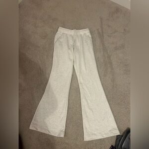 Women’s Heather Gray Flared Sweatpants